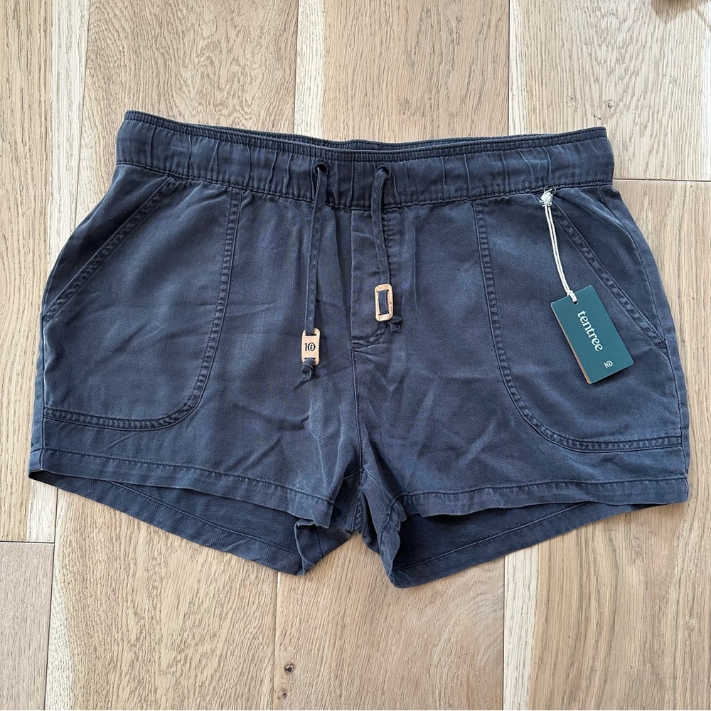 Tentree Instow shorts in Periscope Grey - Picture 5 of 9